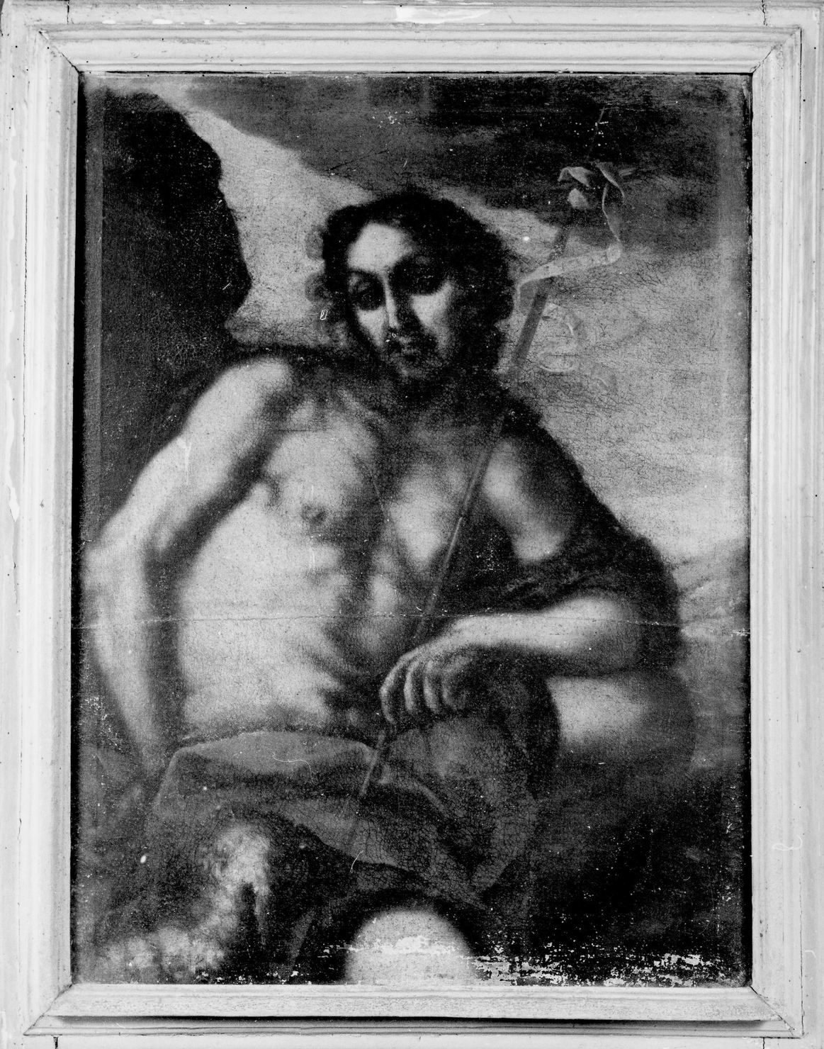 San Giovanni Battista nel deserto (dipinto) - ambito senese (prima metà sec. XVIII)