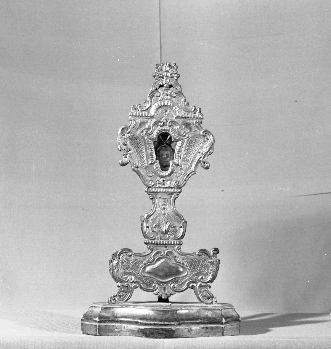 reliquiario - bottega toscana (seconda metà sec. XVIII)