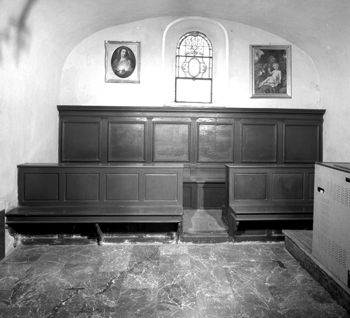 stalli del coro - bottega toscana (fine sec. XIX)