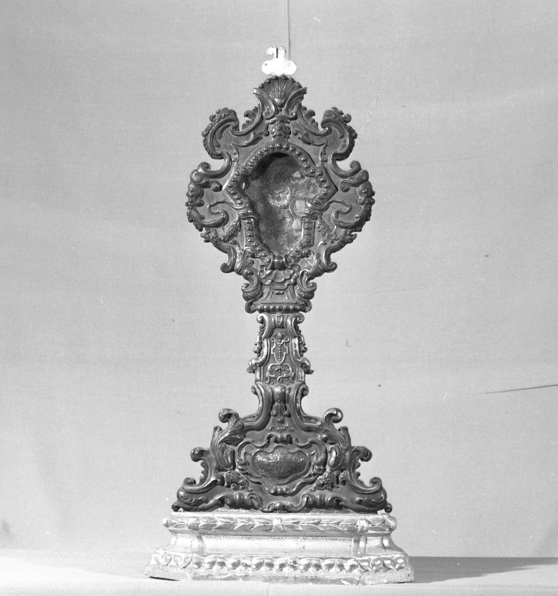 reliquiario - a ostensorio - bottega toscana (sec. XVIII)