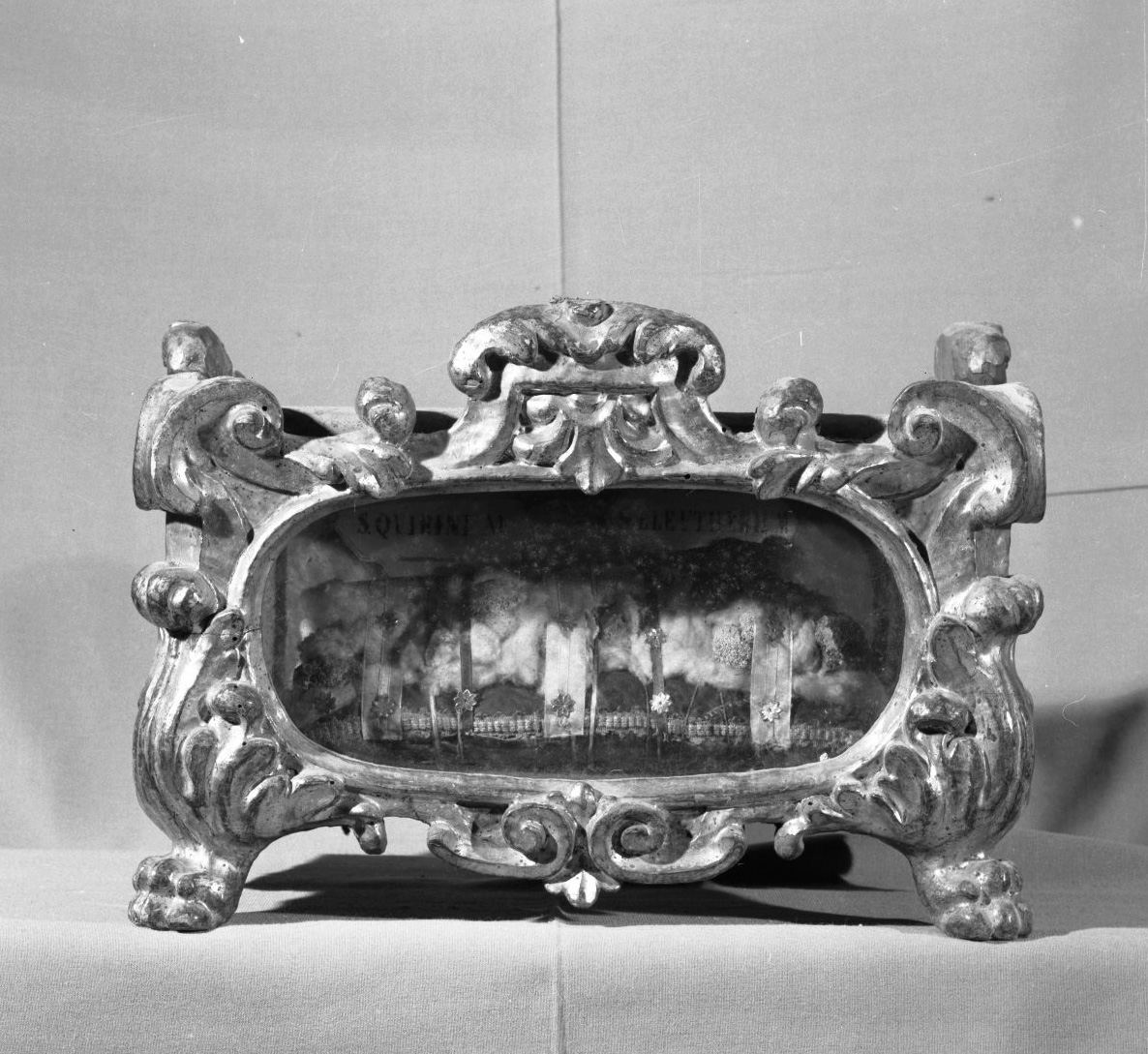 reliquiario a teca - a urna, serie - bottega toscana (fine sec. XVII)