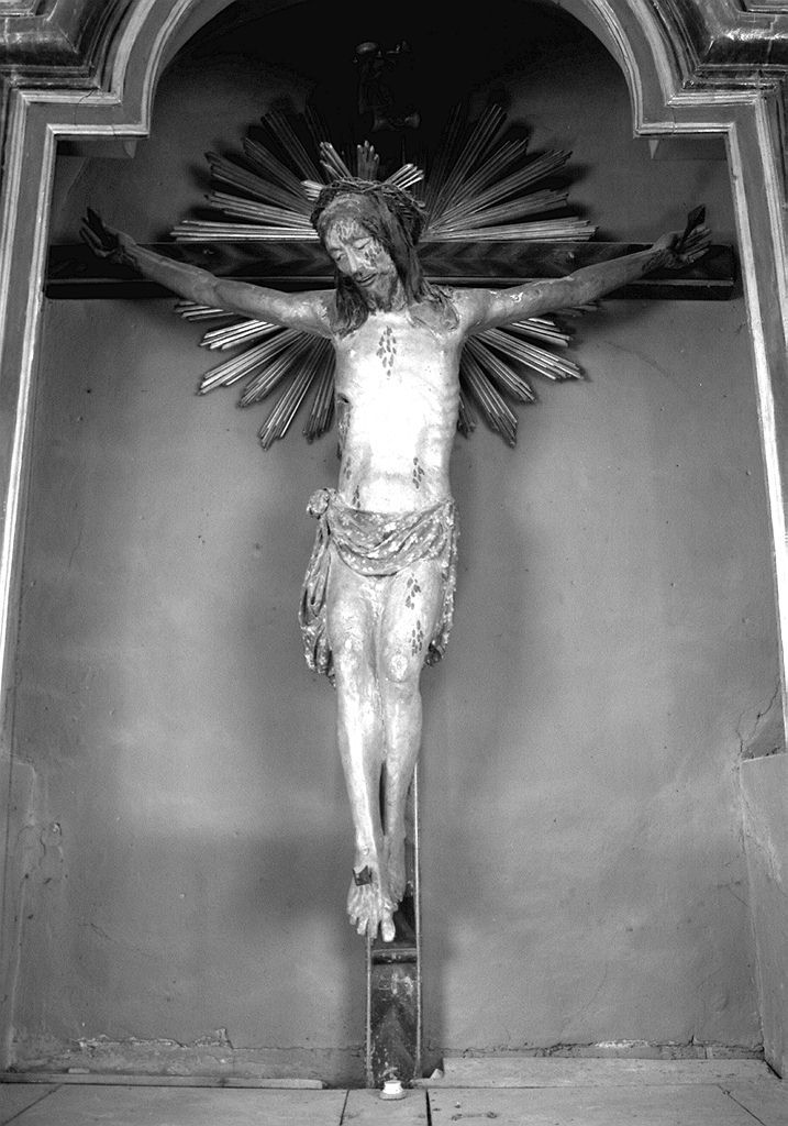 Cristo crocifisso (crocifisso) - ambito senese (prima metà sec. XVIII)