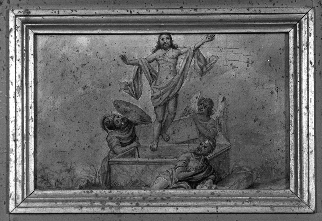 misteri del rosario (cornice, elemento d'insieme) - ambito toscano (sec. XX)