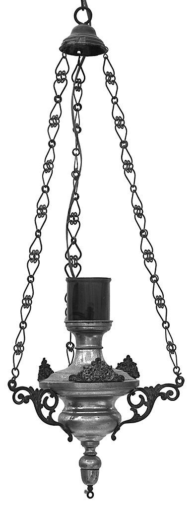 lampada pensile, serie - bottega toscana (primo quarto sec. XX)