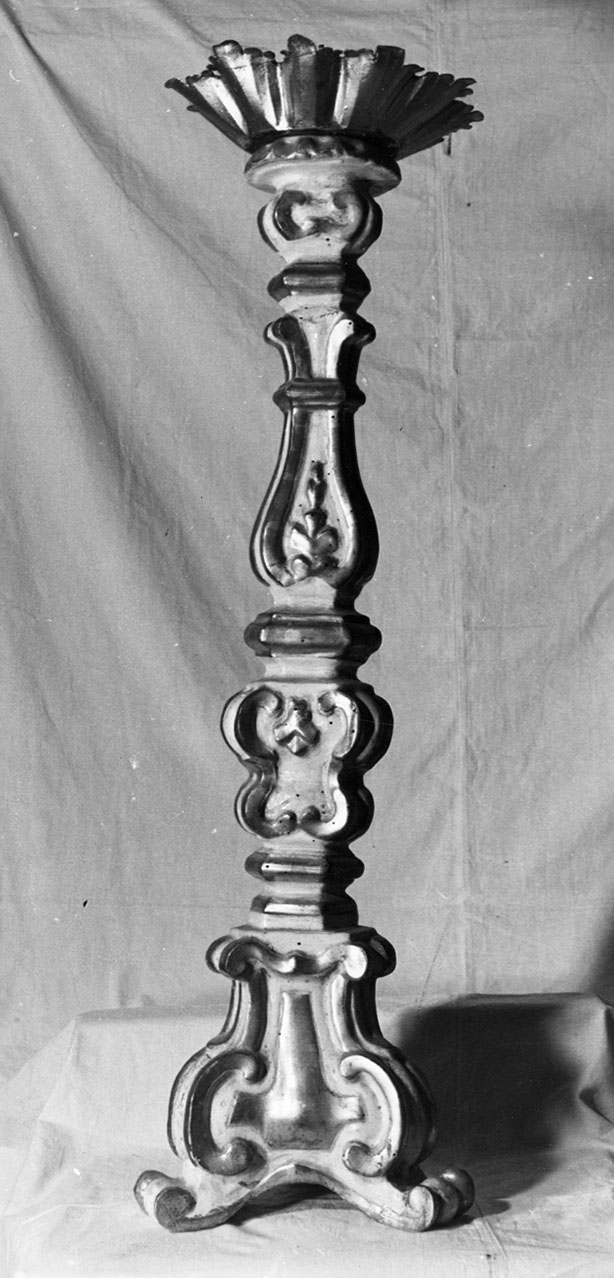 candeliere, serie - bottega toscana (sec. XVIII)