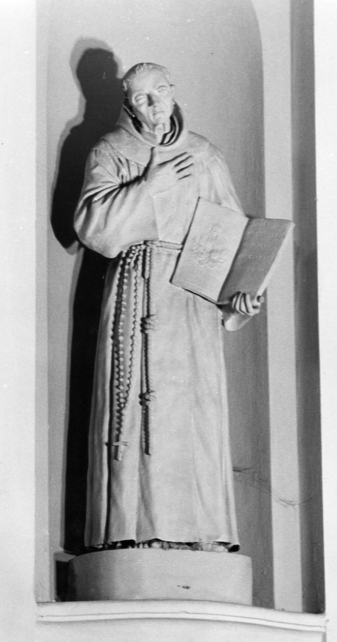 SAN BERNARDINO DA SIENA (statua) - ambito toscano (sec. XVIII)