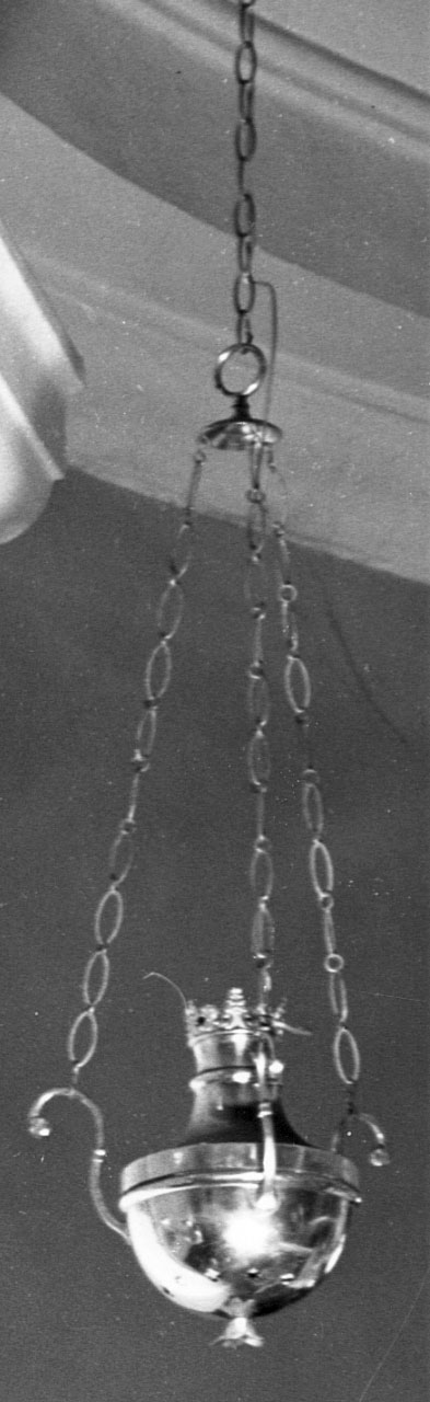 lampada pensile - bottega toscana (sec. XIX)