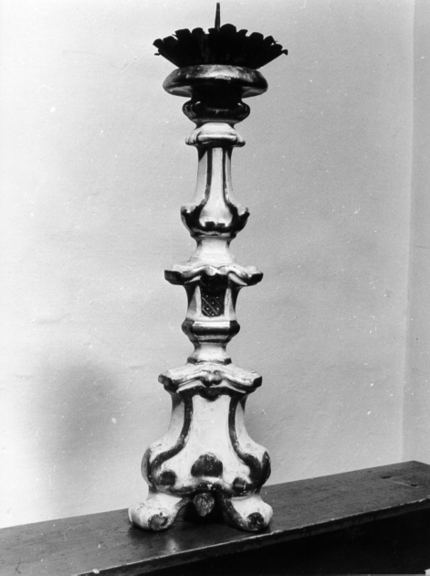 candeliere, serie - bottega toscana (sec. XVIII)