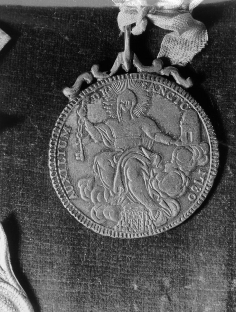 medaglia - bottega romana (sec. XVIII)