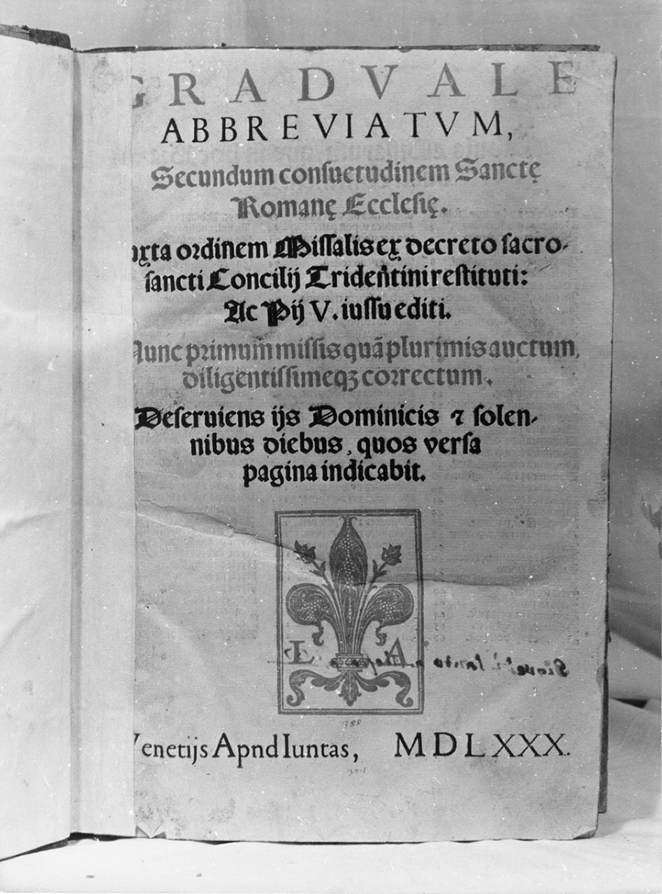 coperta di libro liturgico - ambito veneziano (sec. XVI)