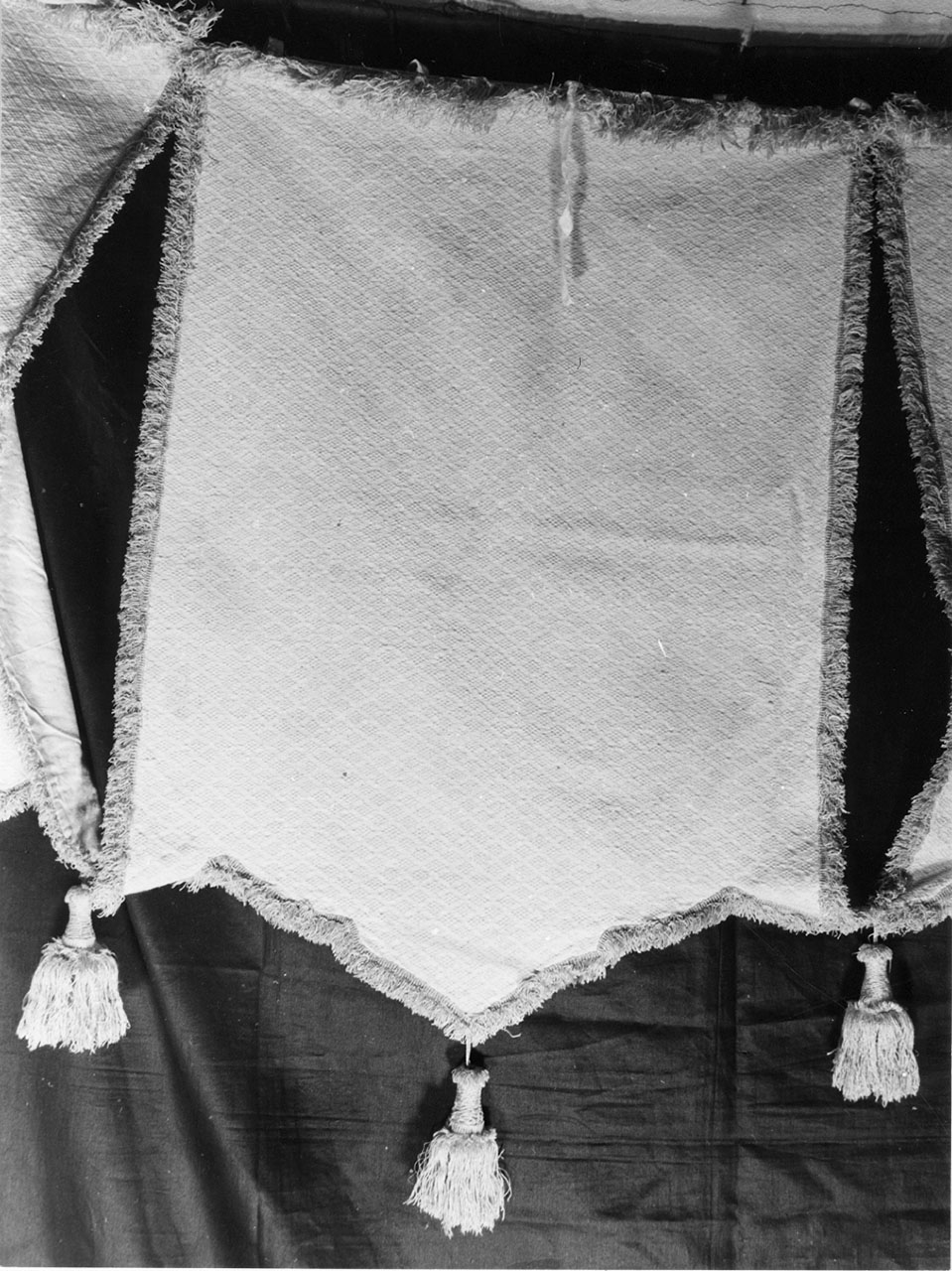 baldacchino - manifattura lucchese (fine/inizio secc. XIX/ XX)