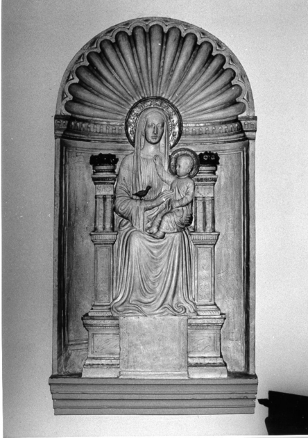 MADONNA CON BAMBINO (scultura) - ambito toscano (prima metà sec. XX)