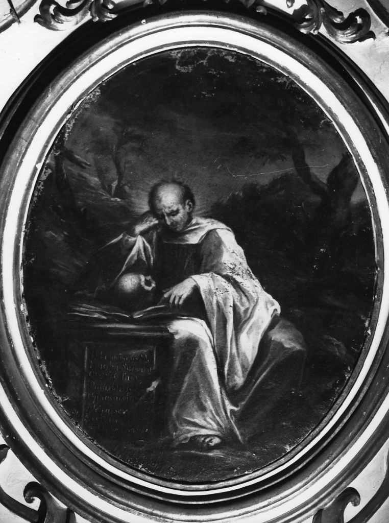 Beato olivetano (dipinto) di Piattoli Gaetano (sec. XVIII)