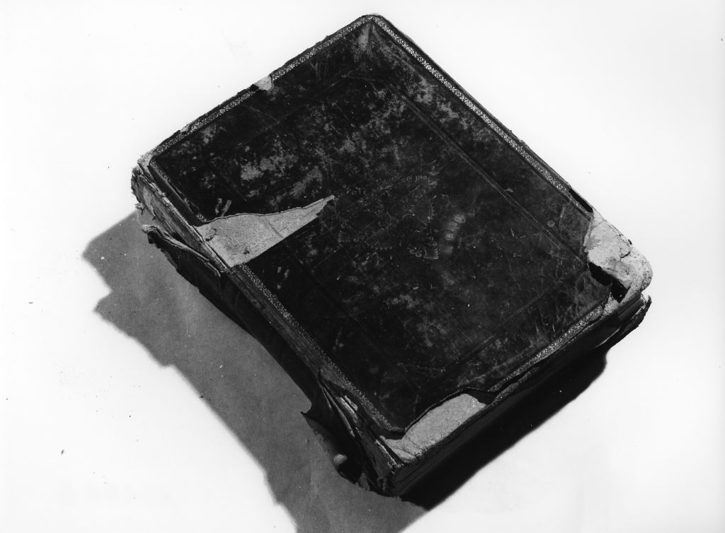 coperta di libro liturgico - bottega toscana (sec. XVIII)