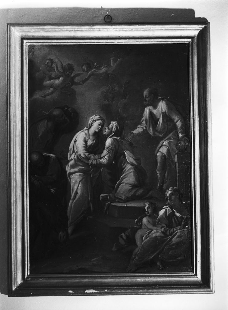 visitazione (dipinto) - ambito pisano (prima metà sec. XVIII)