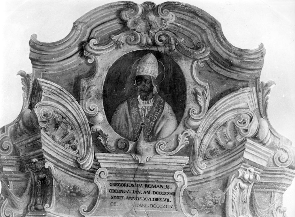 Papa Gregorio IV (dipinto) di Tempesti Domenico (sec. XVIII)