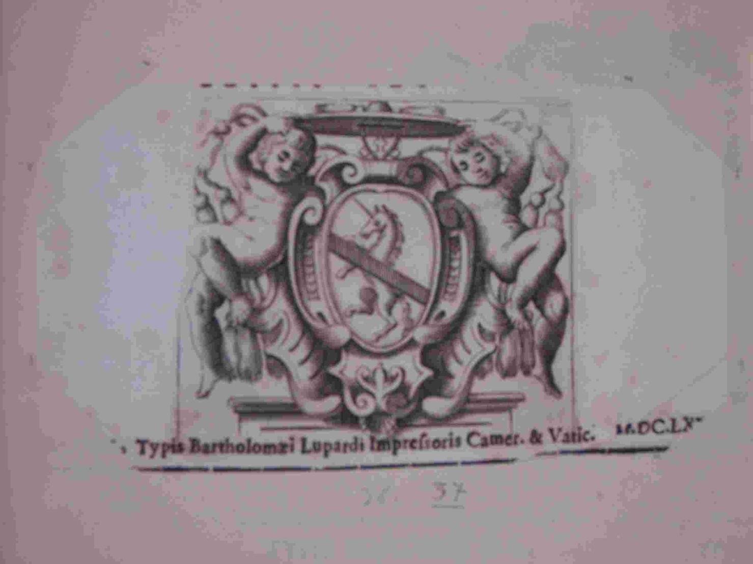 stemma (stampa) - ambito europeo (sec. XVII)