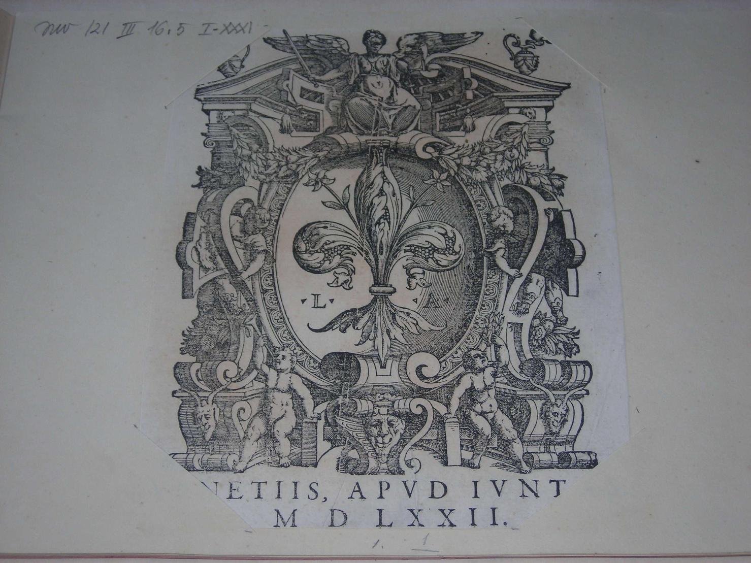 frontespizio (stampa) - ambito europeo (sec. XVI)