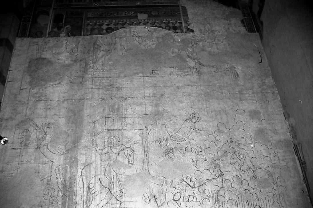 Storie di San Michele Arcangelo (dipinto, ciclo) di Gaddi Taddeo (attribuito) (sec. XIV)