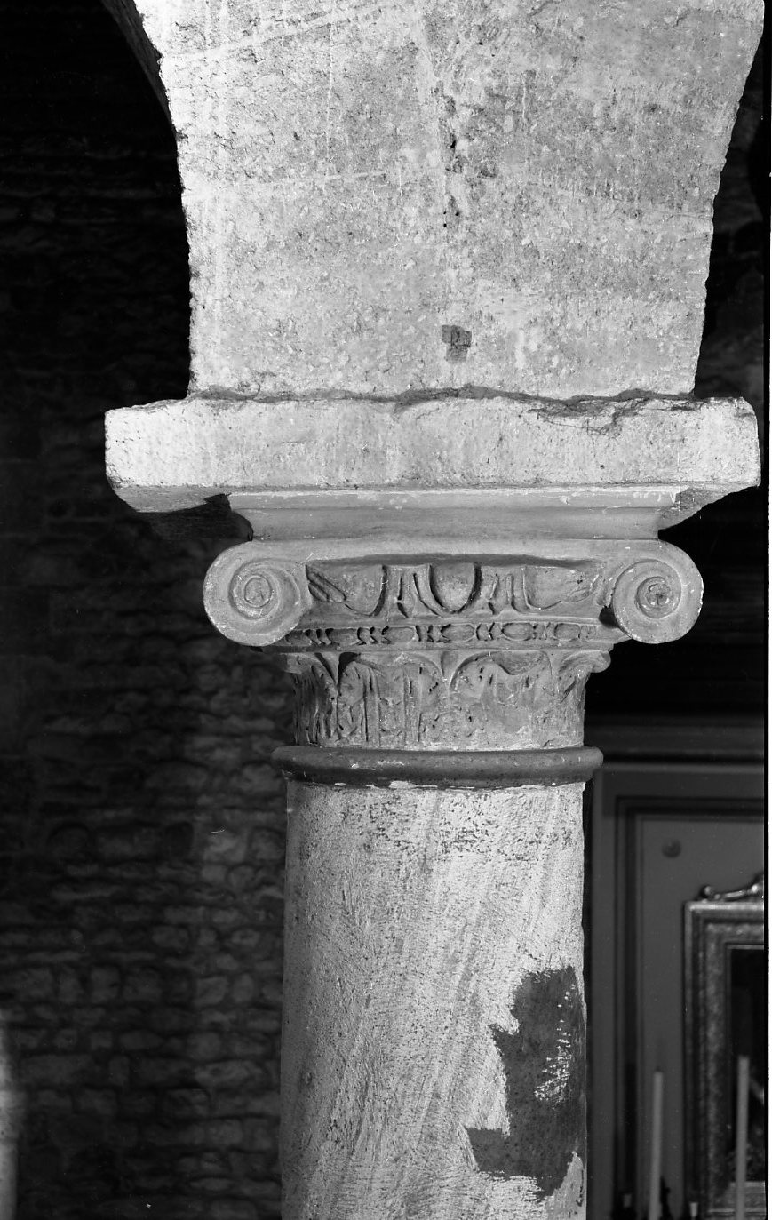 capitello ionico - ambito italiano (sec. II)