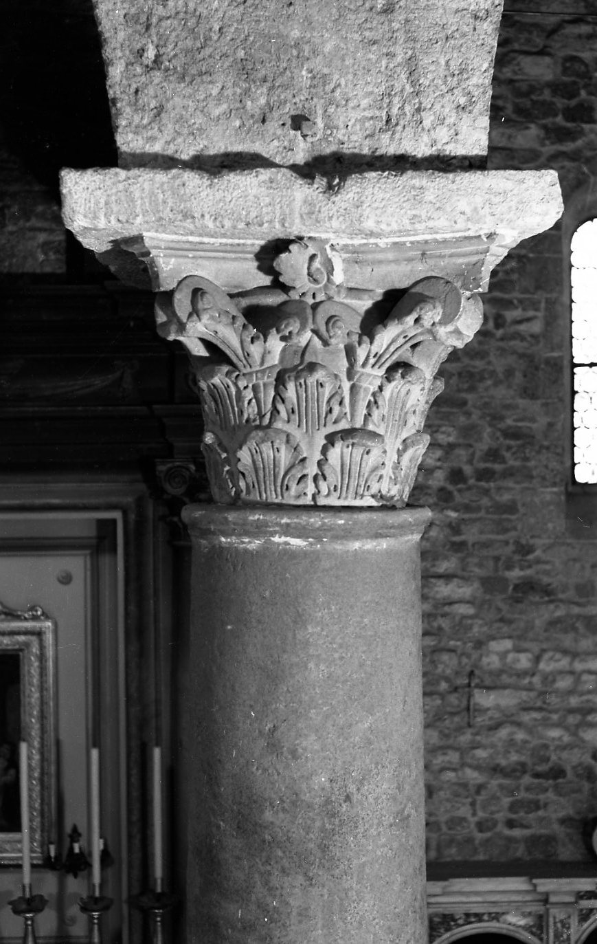 capitello corinzio - ambito italiano (sec. II)