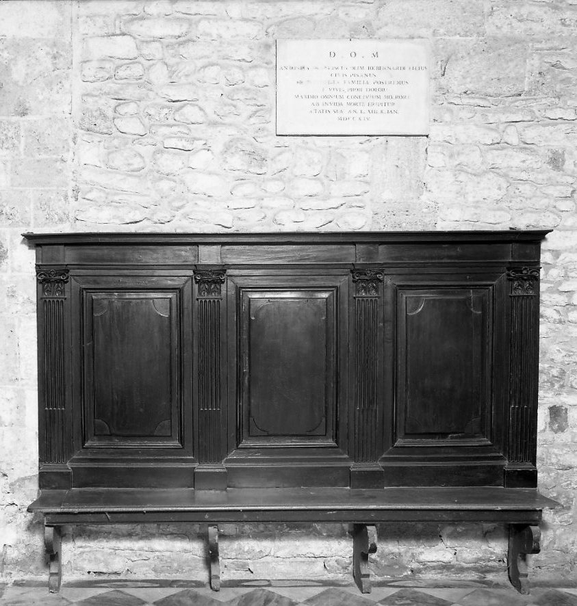 stallo, serie - bottega toscana (sec. XVIII)