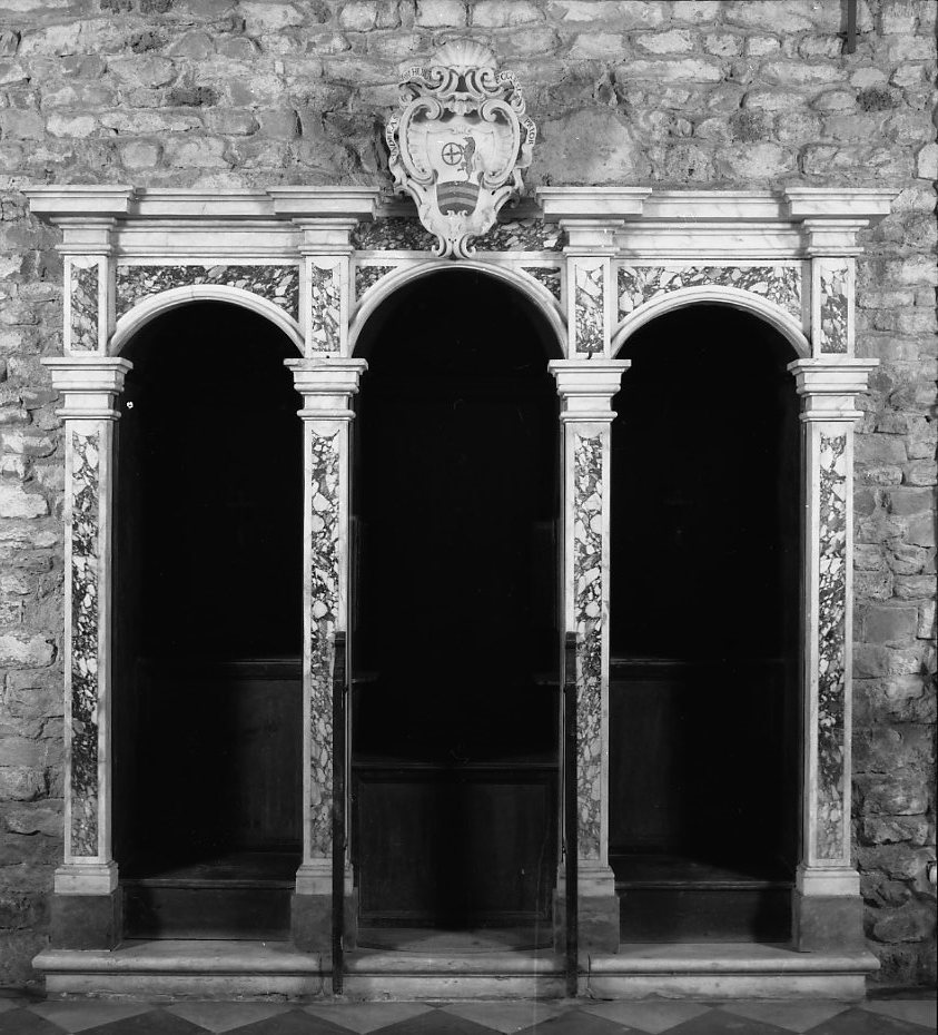 confessionale - bottega toscana (sec. XIX)
