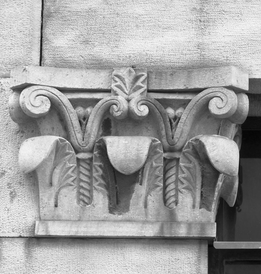 capitello, serie - ambito pisano (prima metà sec. XII)