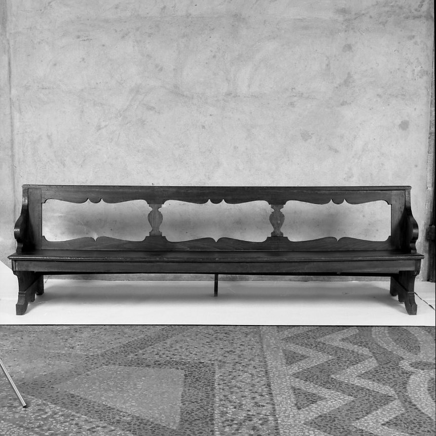 panca, serie - bottega toscana (fine/inizio secc. XIX/ XX)