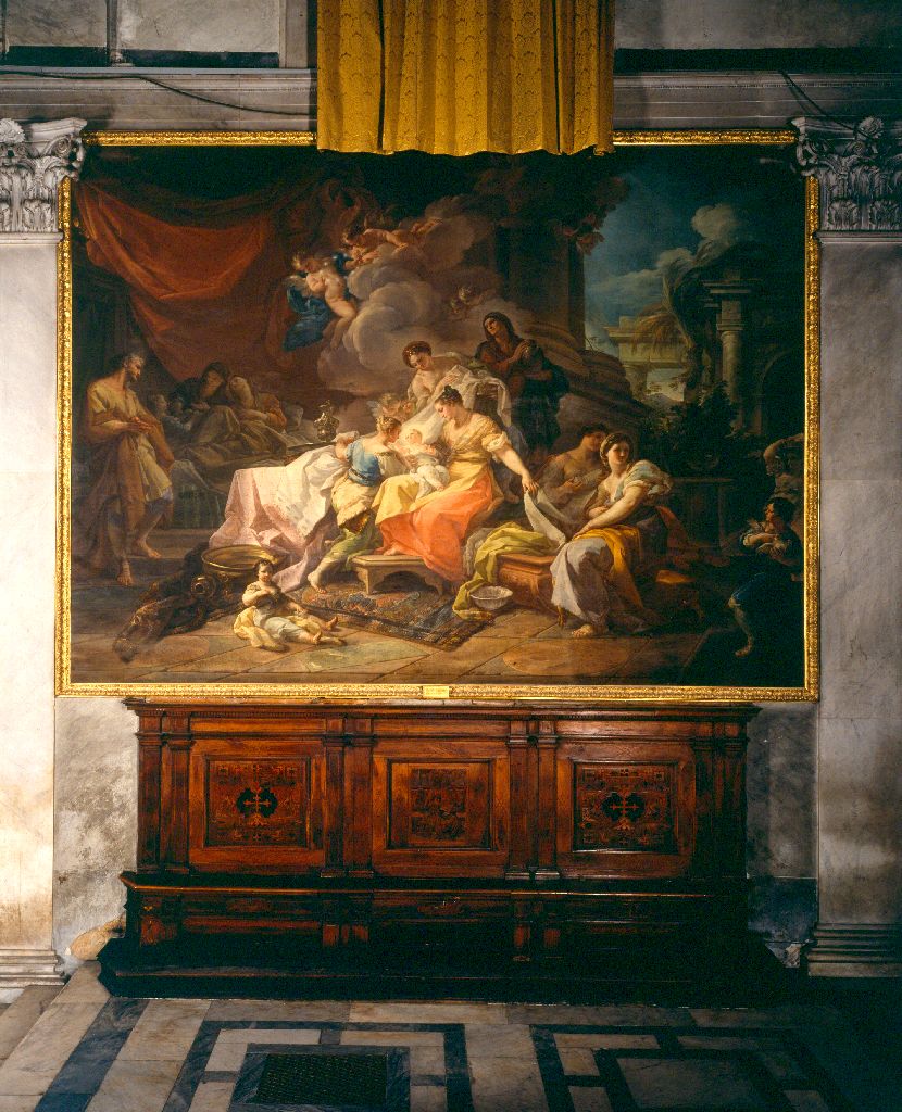 nascita di Maria Vergine (dipinto) di Giaquinto Corrado (sec. XVIII)