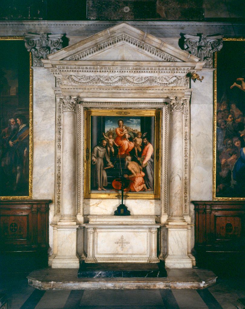 altare di Stagi Stagio, Casoni Domenico (terzo quarto sec. XVI, sec. XVIII)