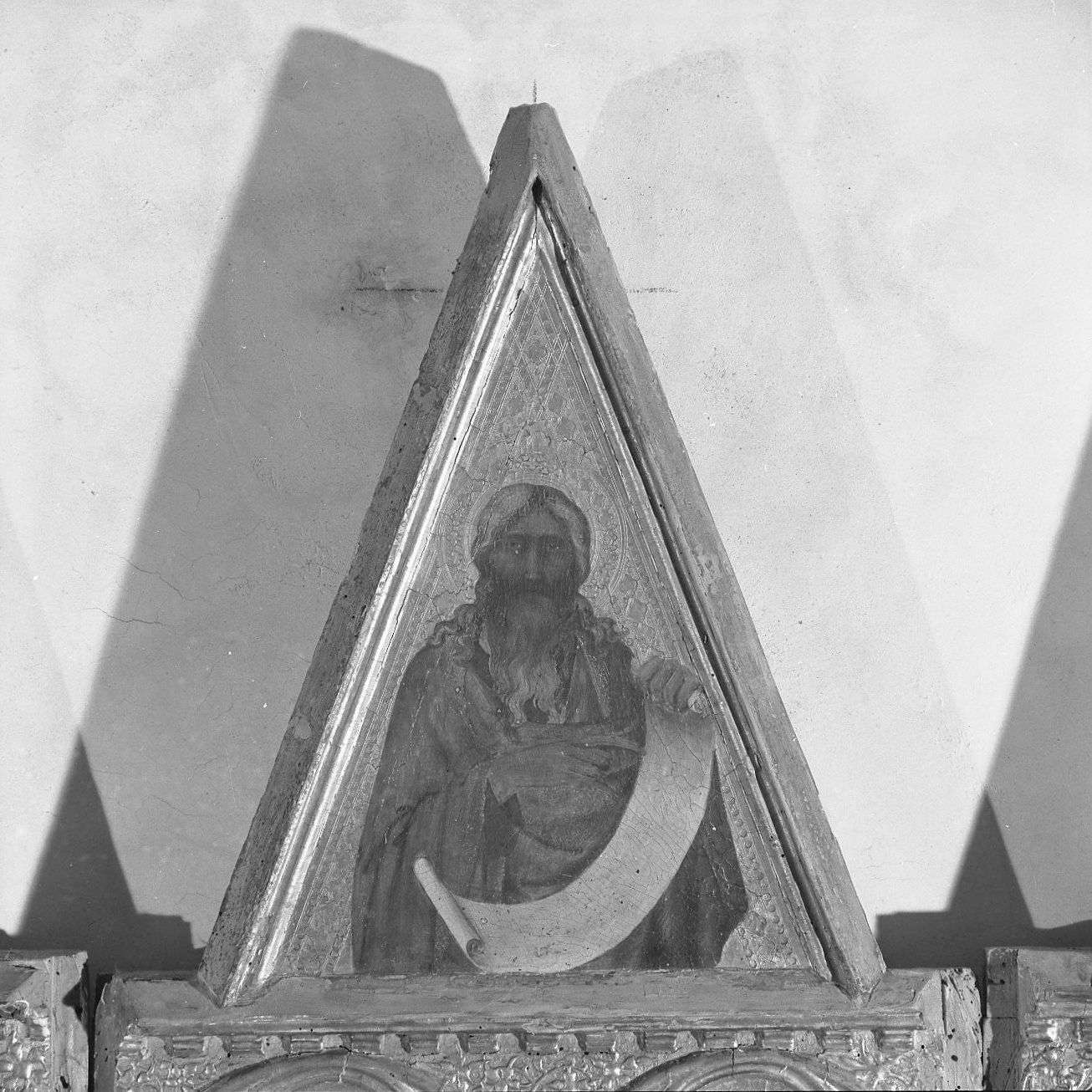 San Domenico, San Filippo e San Giacomo, profeta (scomparto di polittico) di Martini Simone (sec. XIV)