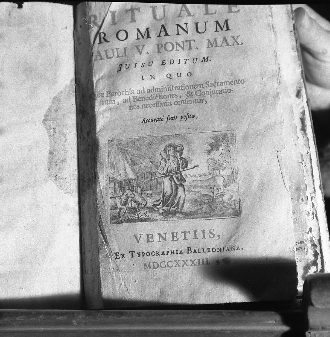 coperta di libro liturgico - ambito italiano (prima metà sec. XVIII)