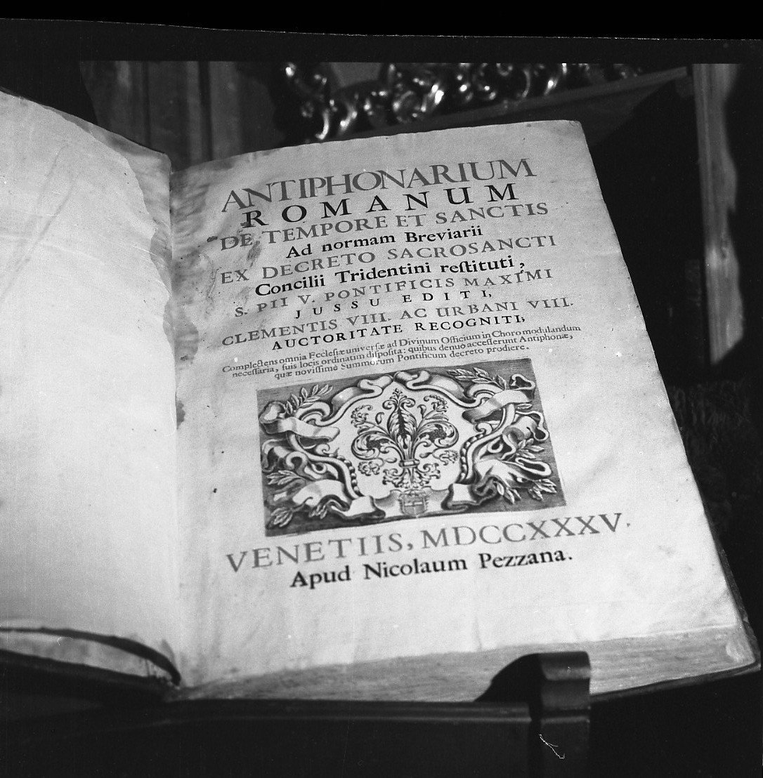 antifonario feriale - ambito italiano (sec. XVIII)