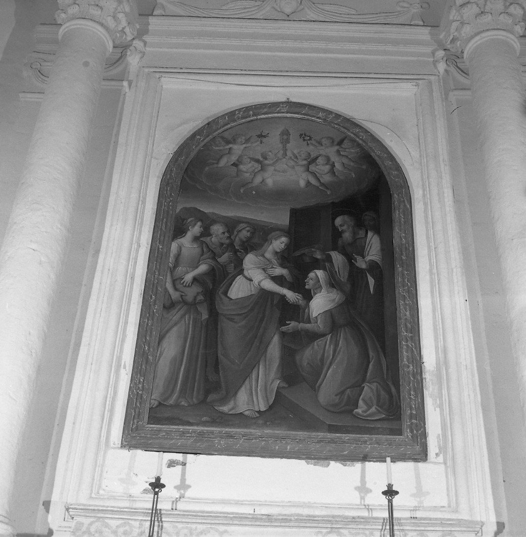 visitazione (dipinto) di Daddi Cosimo (sec. XVII)