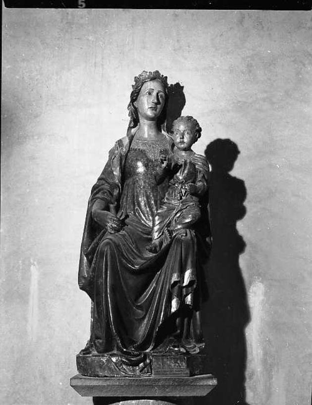 Madonna con Bambino (statua) di Francesco di Valdambrino (attribuito) (prima metà sec. XV)