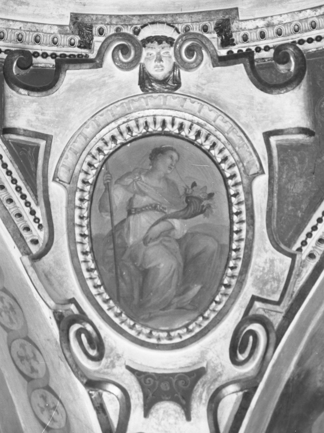 figura allegorica femminile (dipinto) di Balducci Giovanni detto Cosci, Ricciarelli Leonardo (fine sec. XVI)