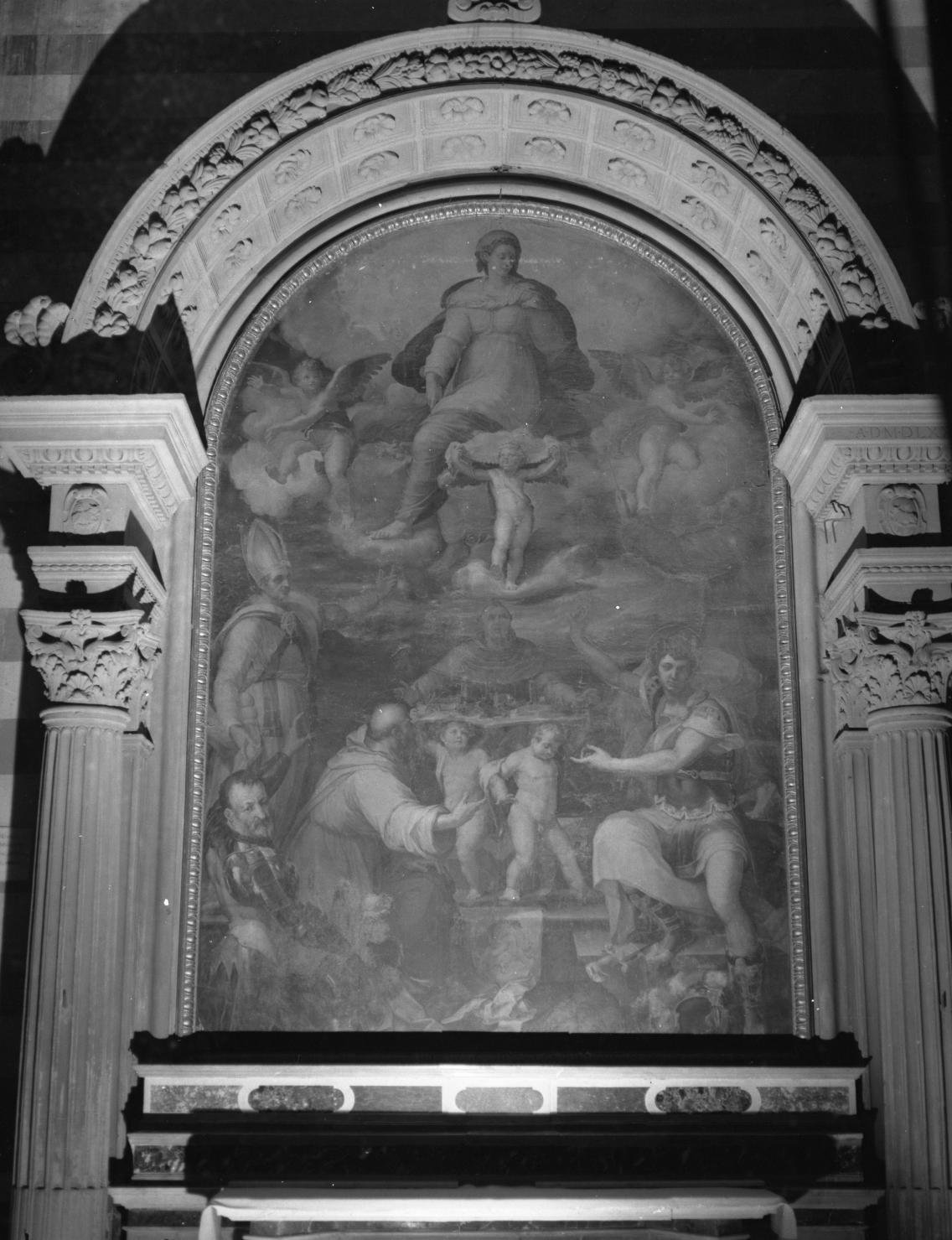 assunzione della Madonna (dipinto) di Witte Peter detto Pietro Candido (sec. XVI)