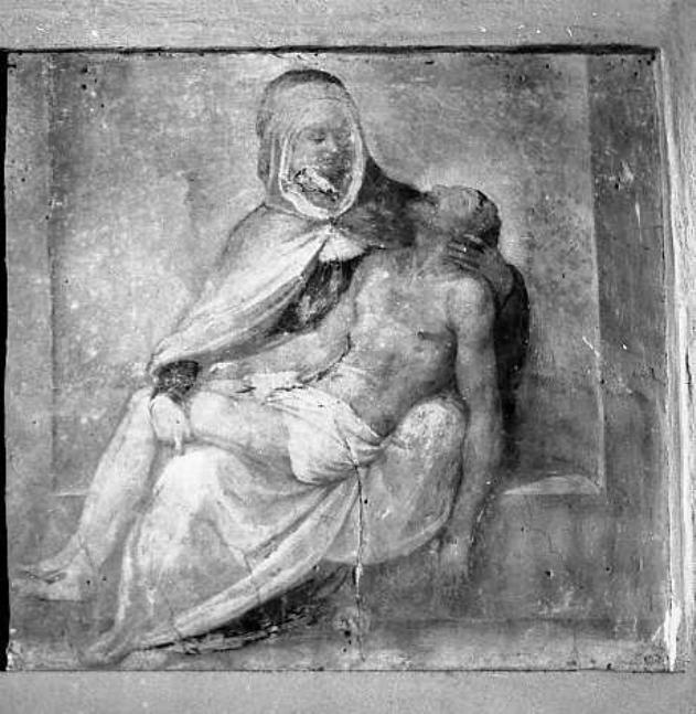 La Pietà, Pietà (dipinto) di Circignani Antonio detto Pomarancio (prima metà sec. XVII)