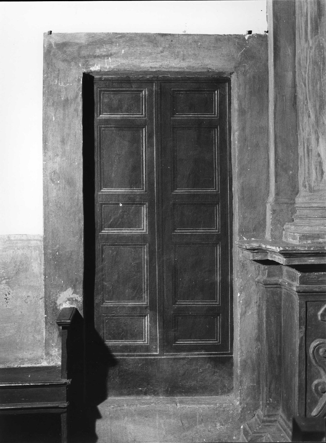 porta - bottega italiana (seconda metà sec. XIX)