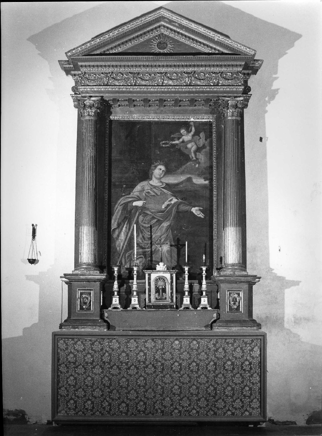 altare - ambito volterrano (seconda metà sec. XVI)