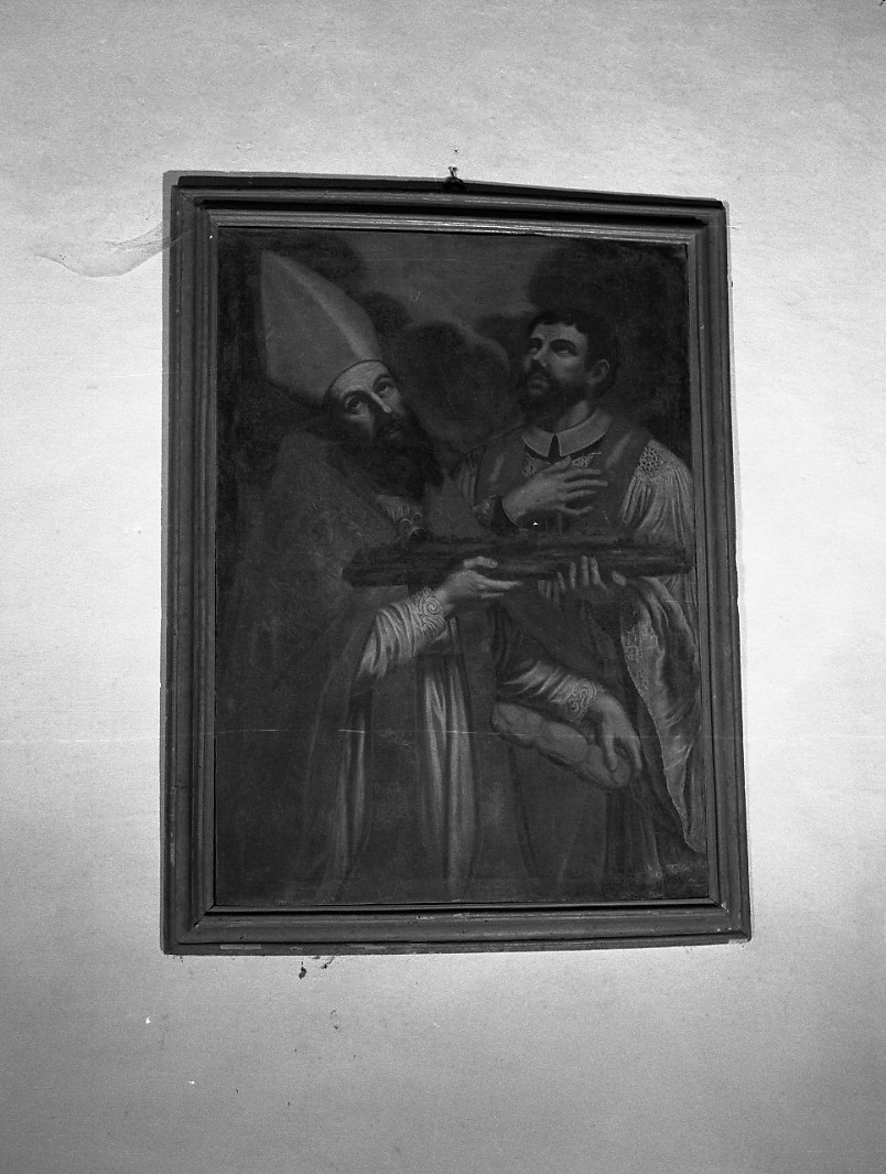 SS. Giusto e Lino (dipinto) di Arrighi Giuseppe (seconda metà sec. XVII)