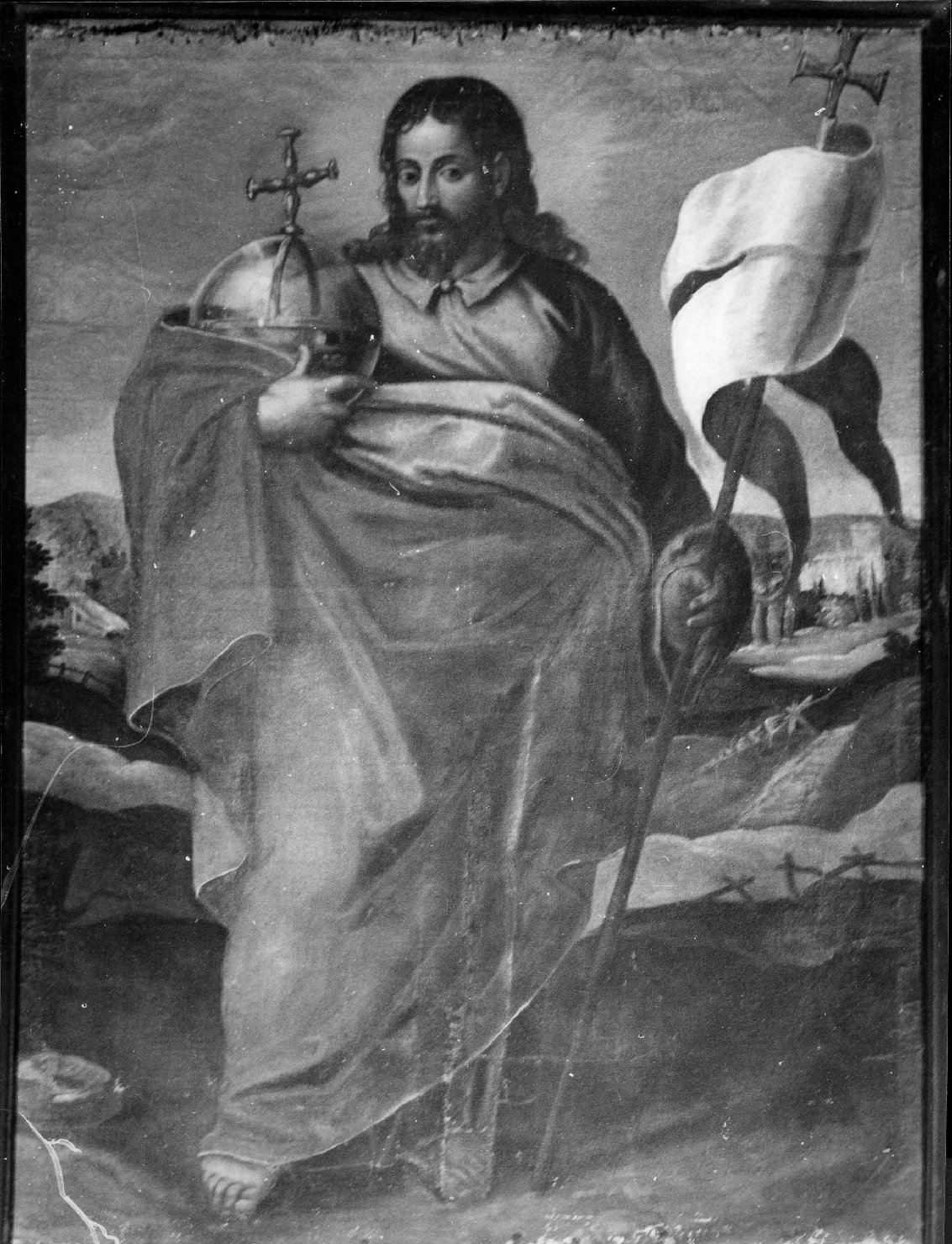 Cristo Mundi, Cristo (dipinto) - ambito toscano (seconda metà sec. XVIII)