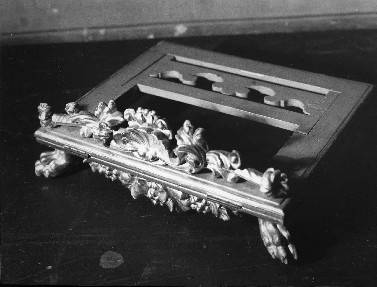 leggio - bottega volterrana (fine sec. XVIII)