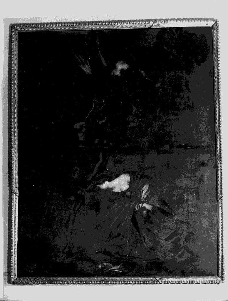 Il Martirio di San. Cecilia, Santa Cecilia (dipinto) di Gabbiani Antonio Domenico (sec. XVII)