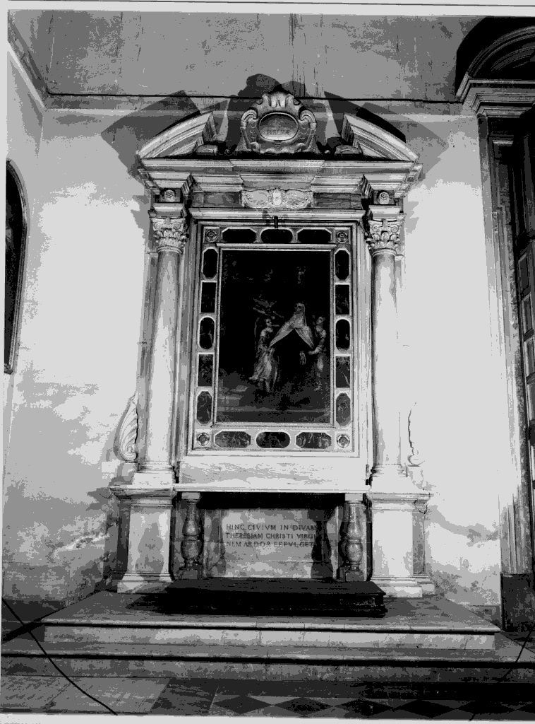 altare - a edicola - bottega toscana (sec. XVII)