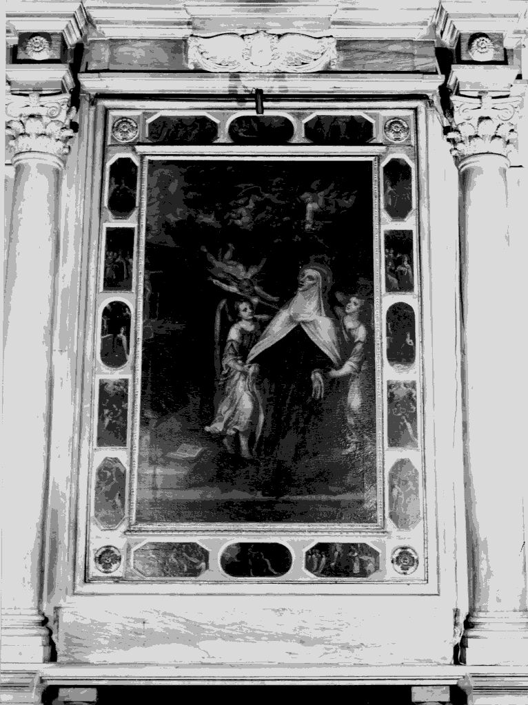 Estasi di San Teresa, Santa Teresa (dipinto) di Gambarelli Crescenzio (sec. XVII)