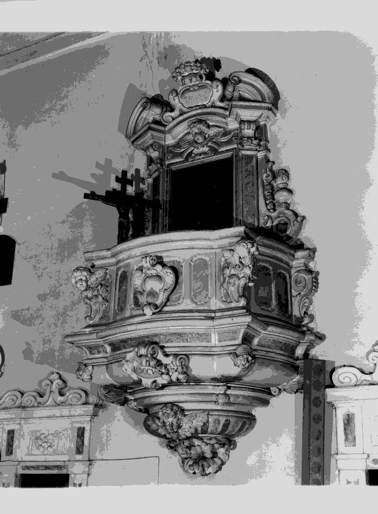 pulpito - bottega apuana (sec. XVIII)