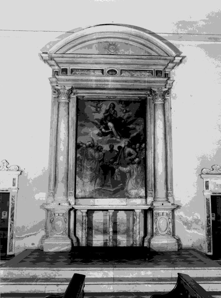 altare - a edicola - bottega apuana (sec. XVI)