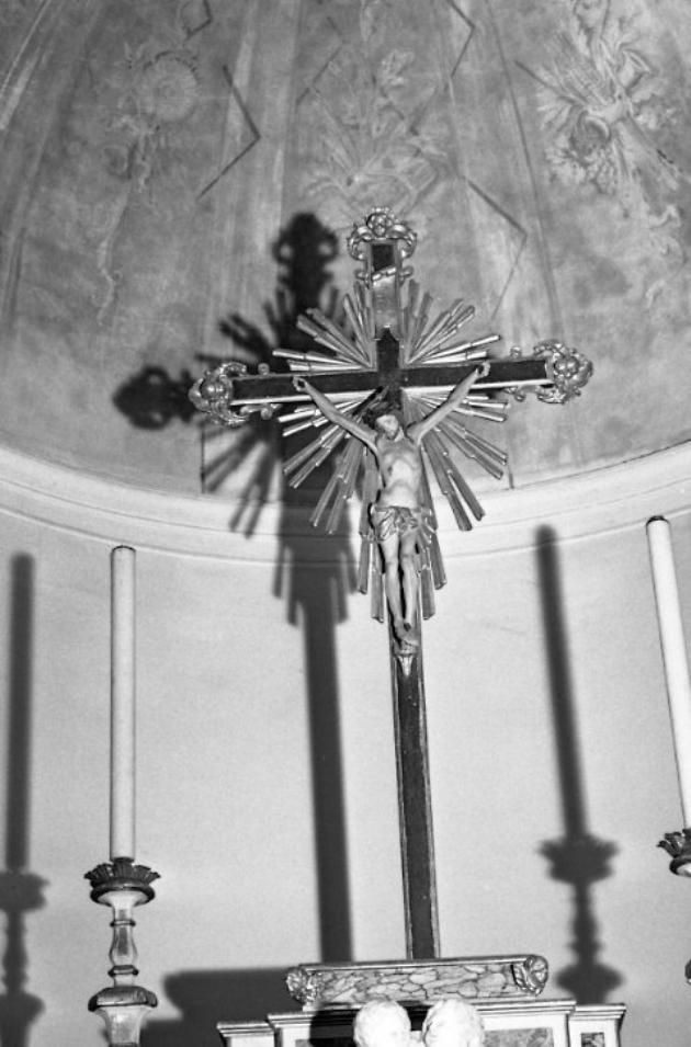 Cristo crocifisso (scultura) - manifattura toscana (metà sec. XIX)